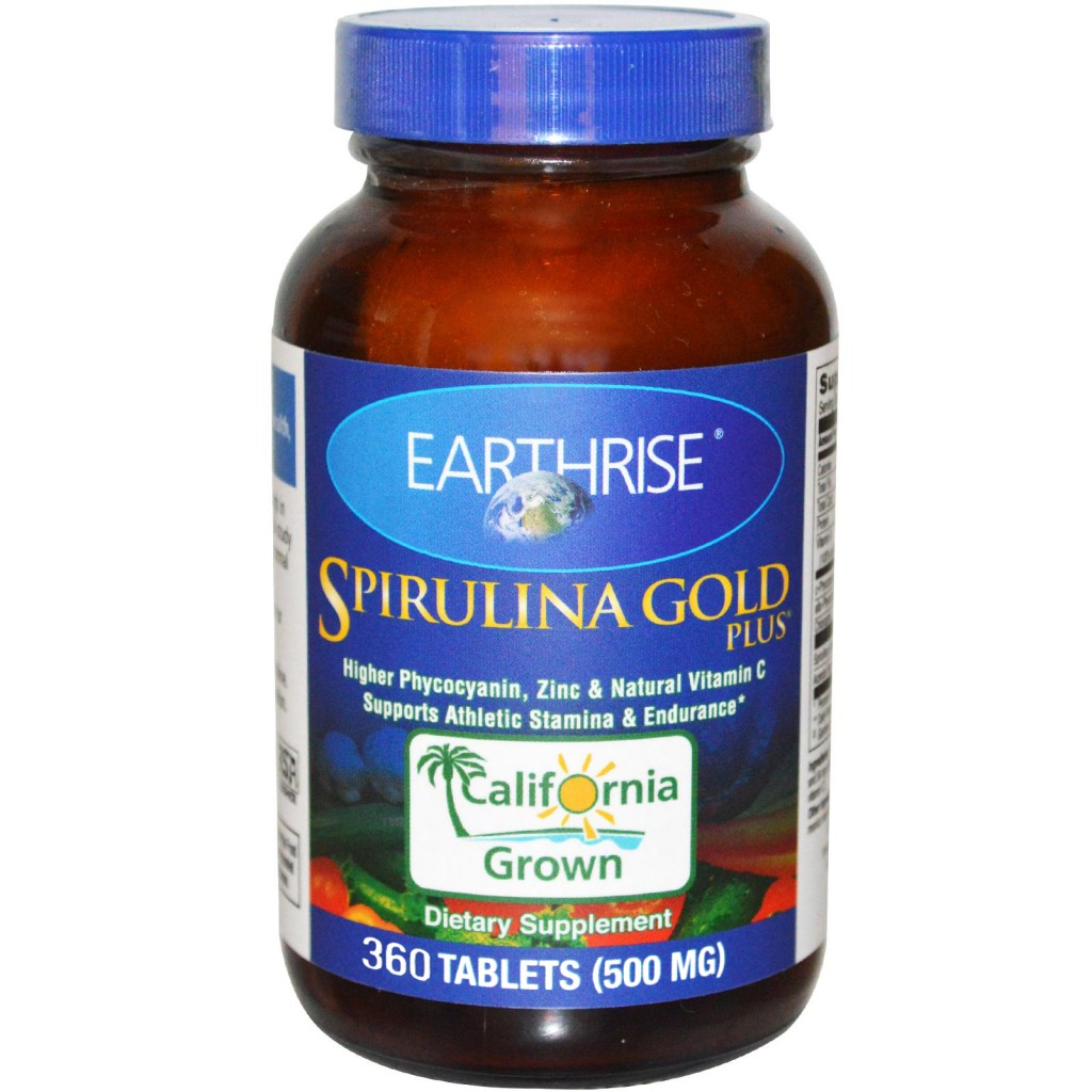 Tảo Mặt Trời  Spirulina Gold plus – 360v (500mg)